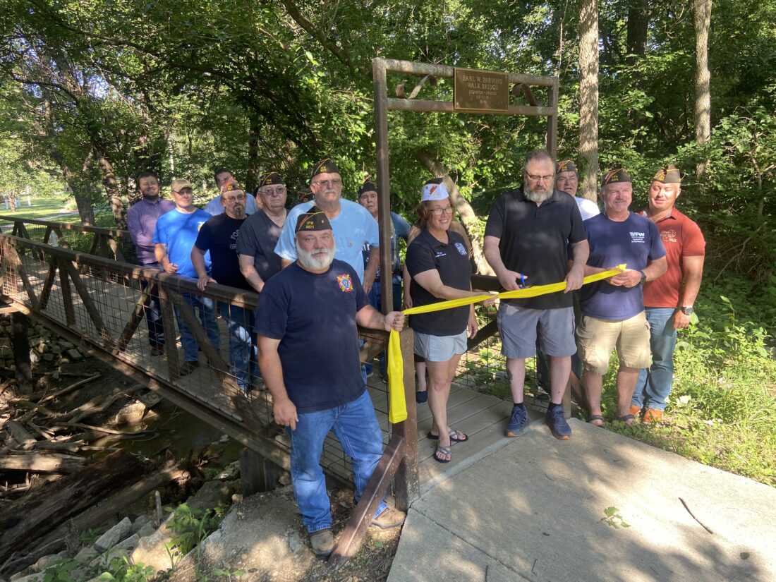 Refurbishing Earl Parsons Bridge at VFW Park | News, Sports, Jobs - Vimarsana News